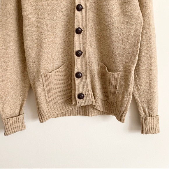 SOLD! Vintage ‘Grandpa style’ Button Down Cardigan - Picture 5 of 8
